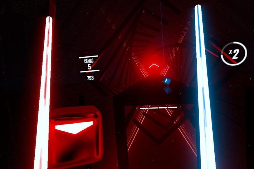 Скриншот Beatsaber